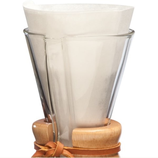 Chemex FP-2 Unfolded Half Moon - filterpapper, 100 st