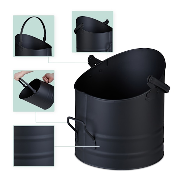 Tuhkakuppi tarvikkeineen 9,5 l