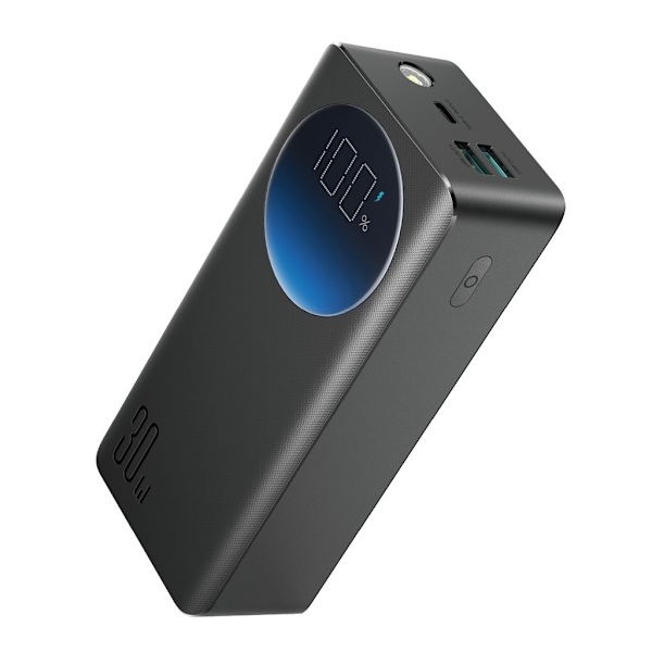 Joyroom 30000mAh Powerbank LED Display 30W PD QC- Svart