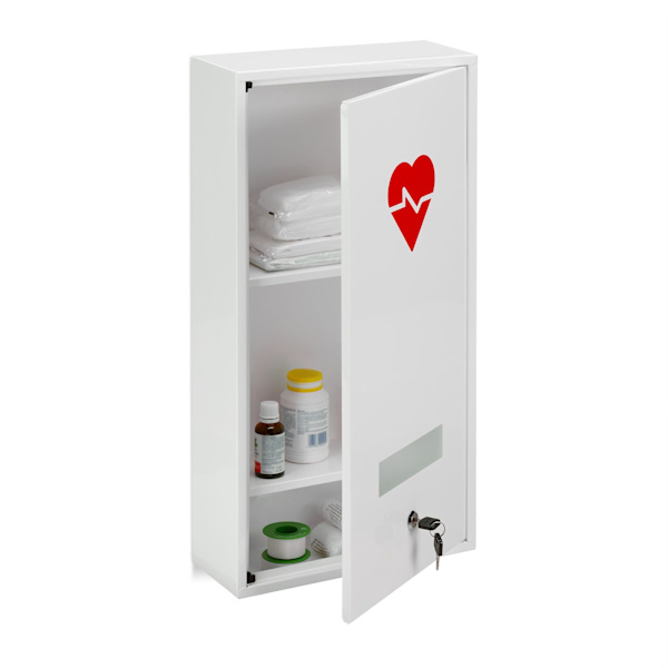 Låsbart medicinskåp