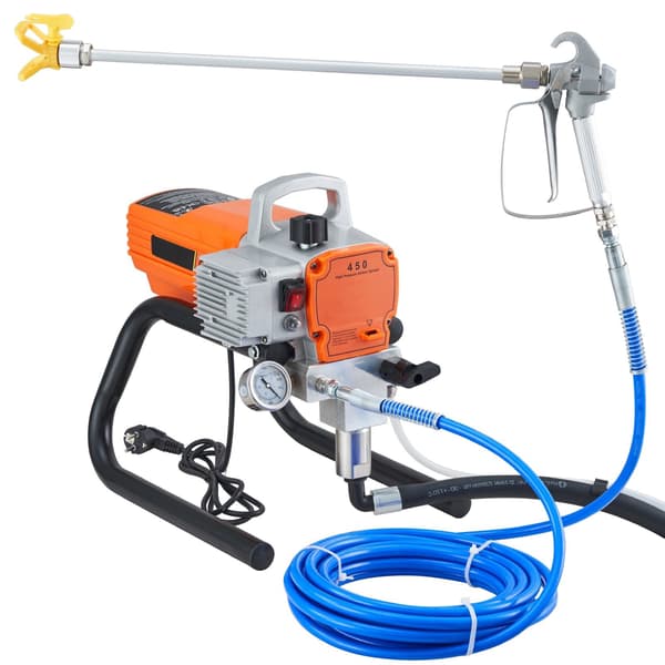 Airless färgspruta 1800W, 3000 PSI, 9m slang
