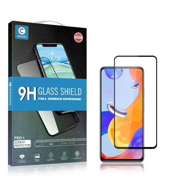 Mocolo 2.5D Full Glue Glass - Suojalasi Xiaomi Redmi Note 11 Pro