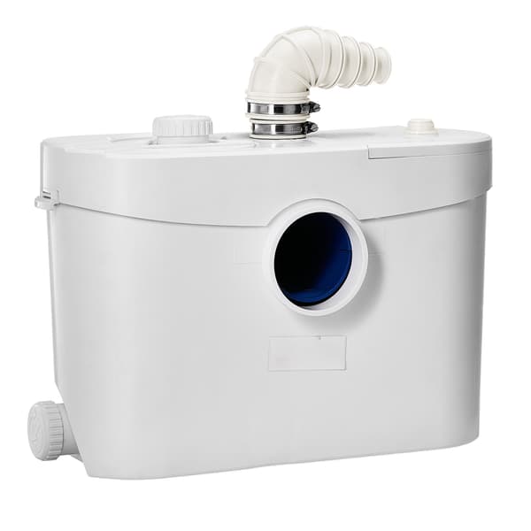 Macerator toalettpump 900W, 48 GPM, 4 inlopp