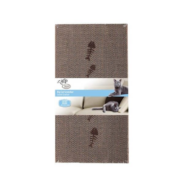 AFP Cardboard Scratcher Grand 47x24,5cm med kattmynta