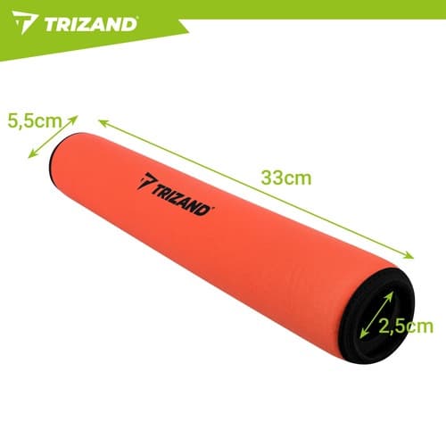 SUP-paddelflott, 33 cm orange NBR-skum