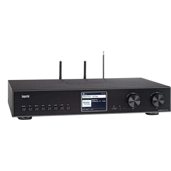 DABMAN i510 BT Multifunktionel Radio DAB+ / FM / Internet / Bluetooth Sort