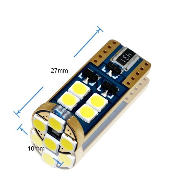 EPL176 W5W T10 12 SMD OSRAM LED 3030 CANBUS