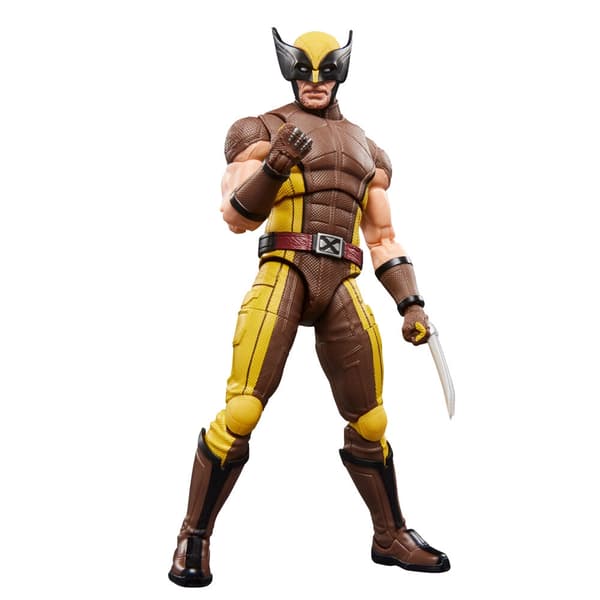 Marvel Legends Series Deadpool & Wolverine - Wolverine Brown Suit figur 15cm