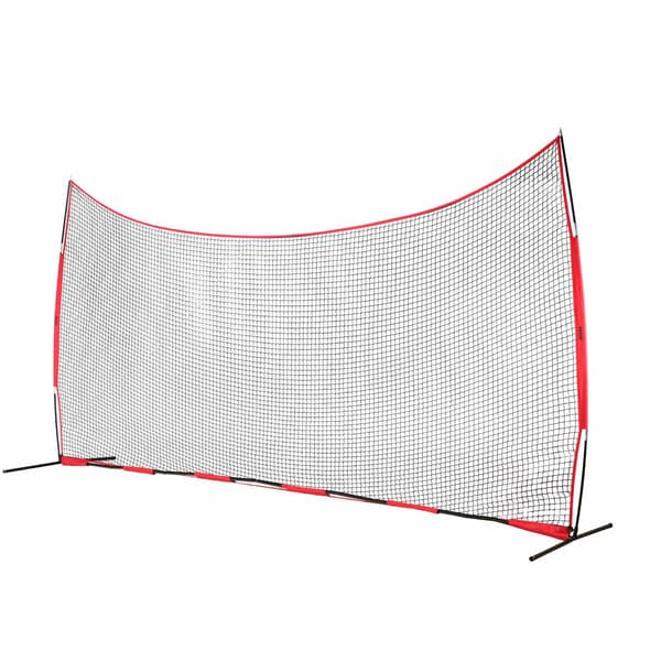 Backstop Net 20x10 Ft, Bärbar Sportbarriär Med Påse