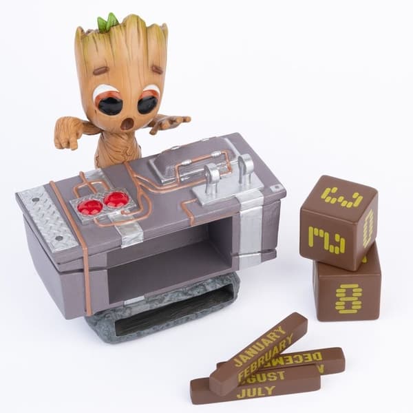 Groot 3D evighetskalender för Marvel Guardians of the Galaxy