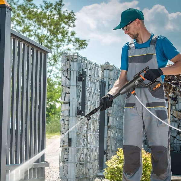 Sladdlös högtryckstvätt, 580 PSI, 4,0 Ah, 6-i-1-munstycke