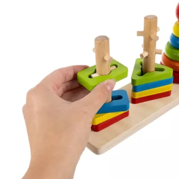 Sorter - træpuslespil Kruzzel 19870