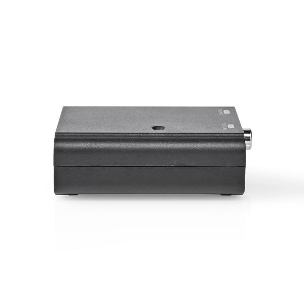 Digital Audio Converter | 1-vejs | Tilslutninger indgang: 1x S/PDIF | Tilslutninger udgang: TosLink Hun | Manual | Sort