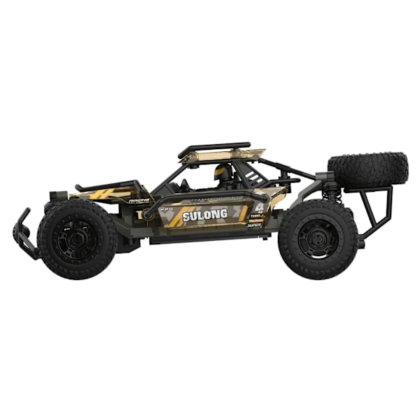 Fjernbetjening 1:18 Crawler Kit med 2,4GHz og gummidæk