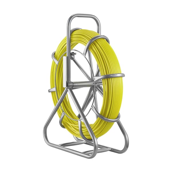 Glasfiberfisktejp 100 m, 6,3 mm, stativ, icke-ledande