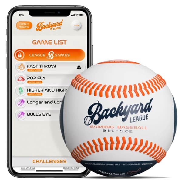 Gaming Baseball med Sensor og App – Komplet Pakke