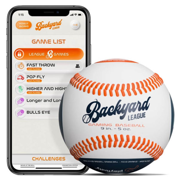 Gamingbaseboll med sensor och app – komplett paket