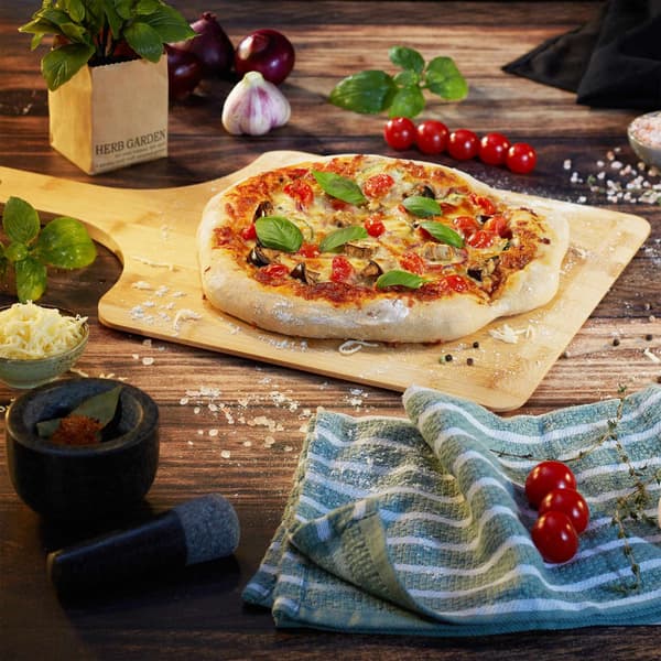 Bambusta valmistetut pizzaliukulevyt - 2 kpl sarja