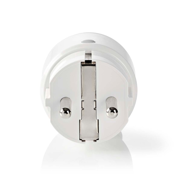 SmartLife Smart Plug | Wi-Fi | Strömmätare | 2500 W | Jordad kontakt / Typ F (CEE 7/7) | -10 - 40 °C | Android™ / IOS | Vit