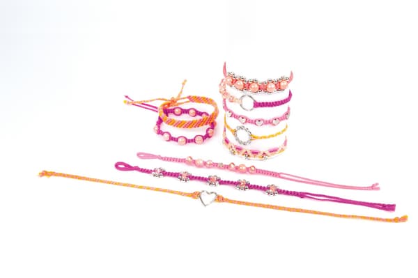 Gør det til ægte Macrame gør-det-selv-sæt "Venskabsarmbånd"