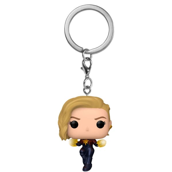 Captain Marvel Pocket POP-avainnippu, keräilyfiguuri