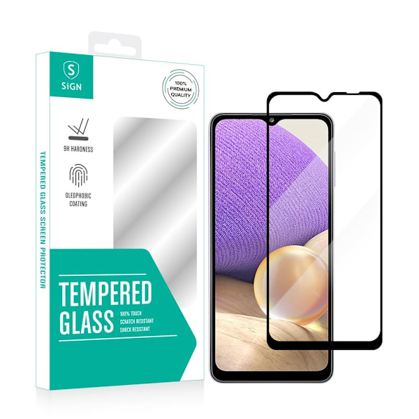 SiGN 2.5D karkaistu lasi näytönsuoja Samsung Galaxy A32 5G:lle