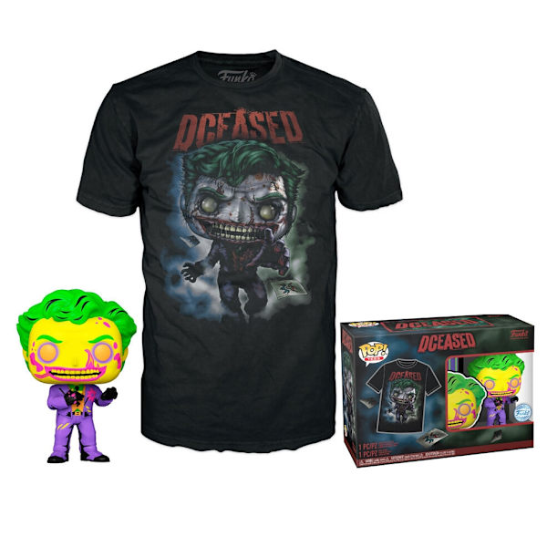 DC Comics Joker Pop! Vinylfigur, 3,75-tommer samleobjekt