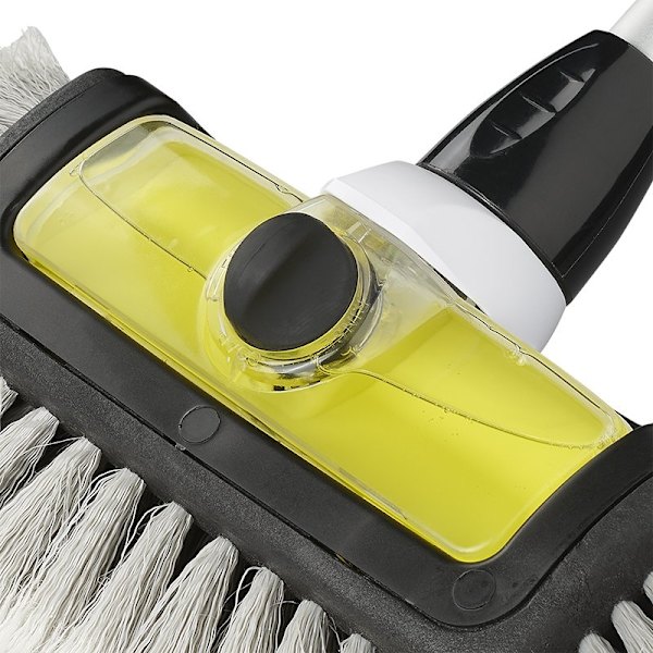 Pesuharja 3D shampoosäiliöllä, teleskooppivarsi 2,5 metriä