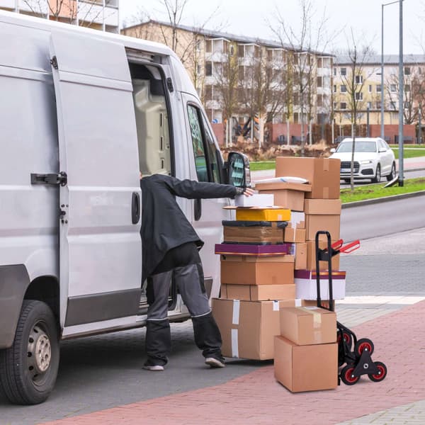 Väska lastbil trappklättrare svart