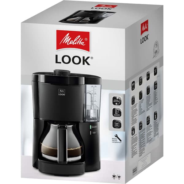 Kahvinkeitin, 1,25 l, AromaSelector, musta