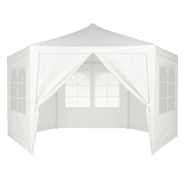 Garden Trade Pavilion Teltta 2x2x2 m Windows White MultiGardenilla
