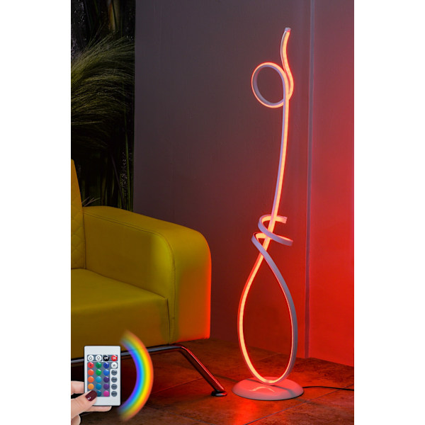 Gulvlampe Picasso Hvid - Flerfarvet