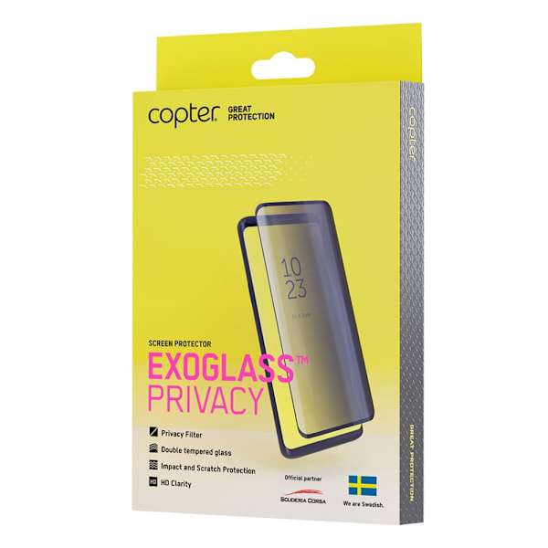 Copter Privacy Glass Curved til iPhone XR og iPhone 11