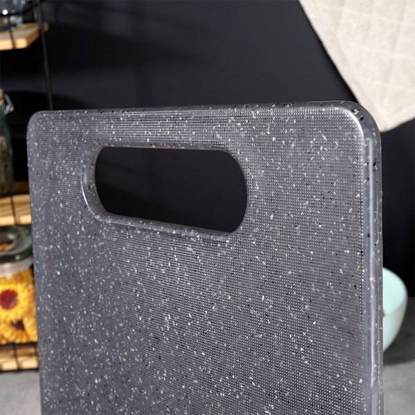 Skärbräda i granitdesign med handtag, doft- och vätsketålig
