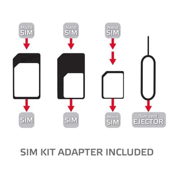 SIM-sarja SIM-korttisovittimet 3 kpl