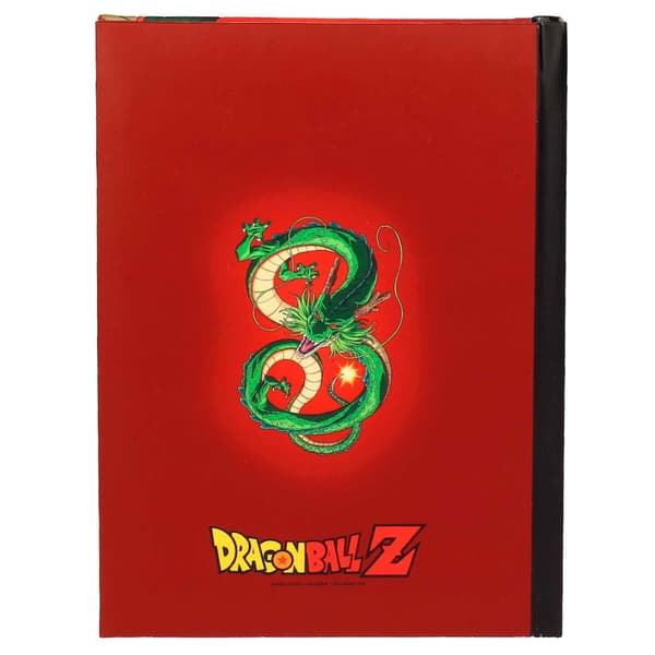 Dragon Ball Shenron A5 notesbog med LED-lys