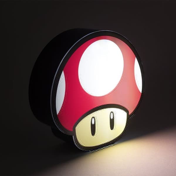 Super Mario Bros Mushroom Night Light, LED, kodin sisustus