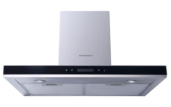 Elegant Emhætte 60 cm Berdsen BE-60A-T2 Rustfri Stål