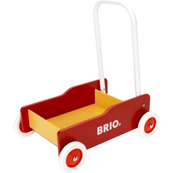 BRIO 31350 - Kävelyvaunu, väri punainen