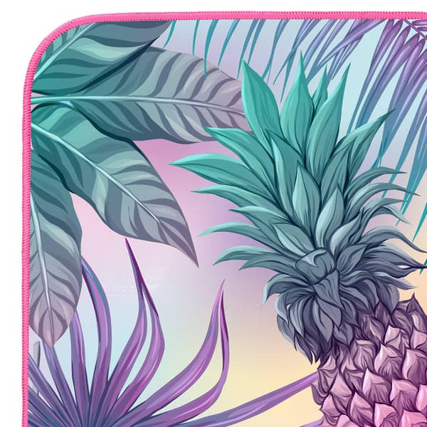 Mikrokuitupyyhe, Ananas Design, 160x80 cm