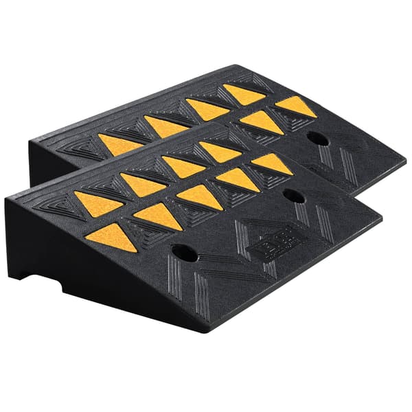 Gummikantramper 2-pack, 11,3 cm höjd, 4,3 ton