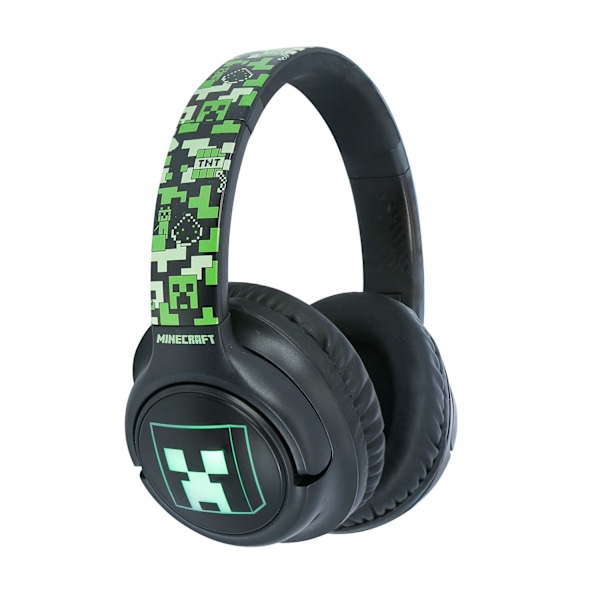 MINECRAFT Headphone Over-Ear Langaton LED-valonjakoaux