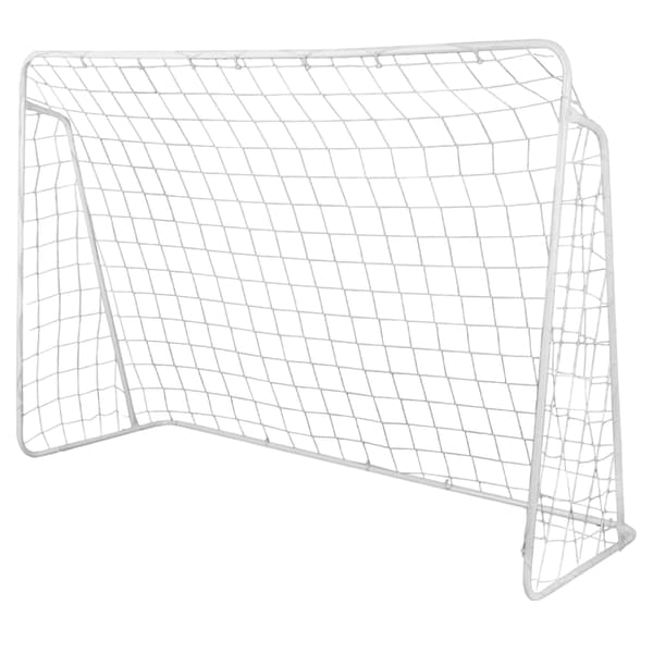 Fodboldmål med målnet, 245x155x80 cm, stålramme