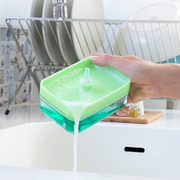 2-i-1 sæbedispenser til håndvasken Pushoap InnovaGoods