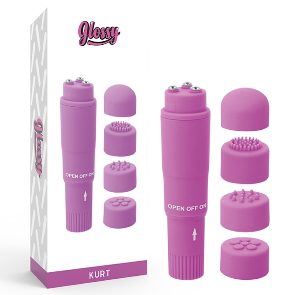 Glansigt - Kurt Pocket Massager Lila