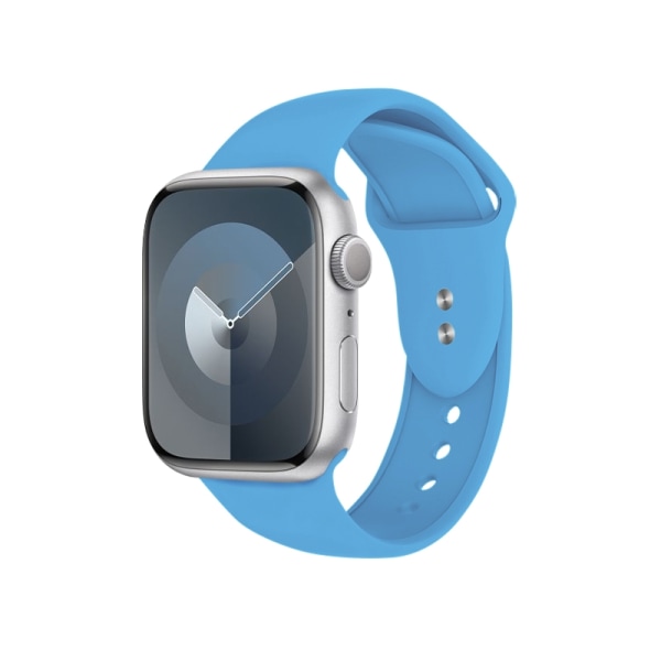 Crong Liquid Band til Apple Watch 42/44/45/49 mm (blå)