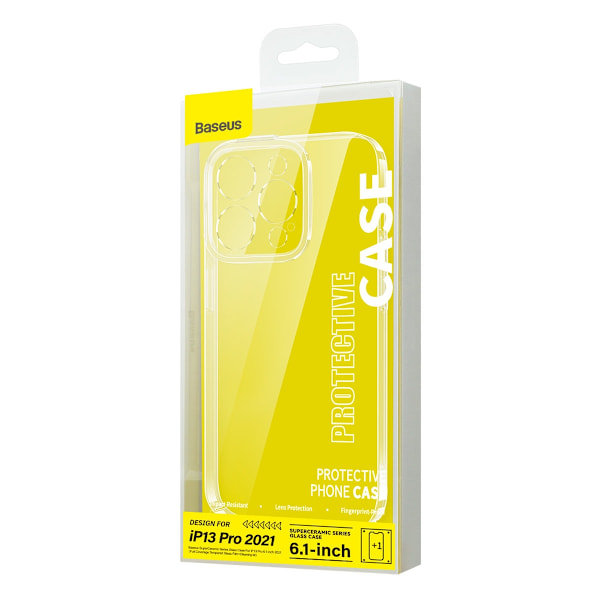 Glass Case lasikotelo iPhone 13 Pro 6.1'' 2021 + puhdistussetti
