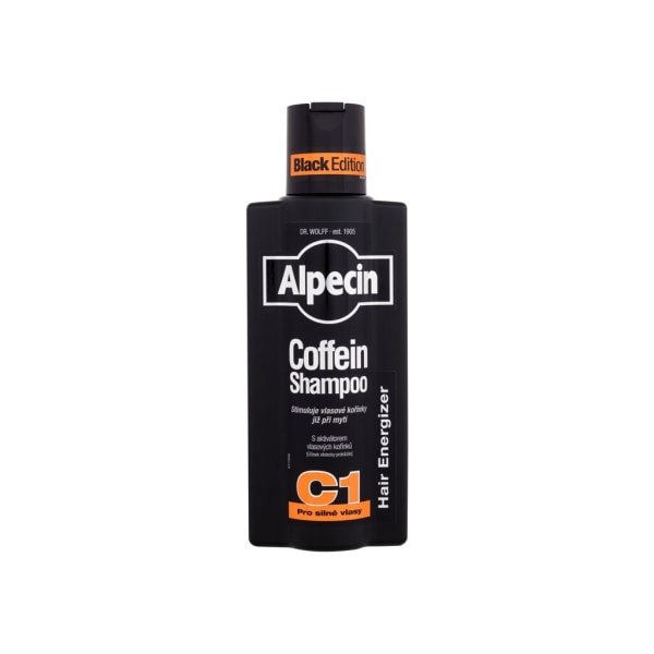 Alpecin - Coffein Shampoo C1 Black Edition - For Men, 375 ml