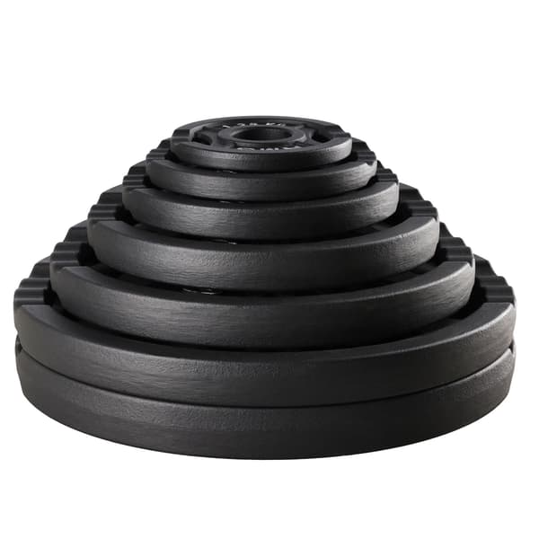 Olympisk viktskiva, svart gjutjärn, 1,25 kg