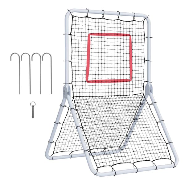 Baseball Softball Rebounder Net, 90 x 1,8 m, 5 vinkler